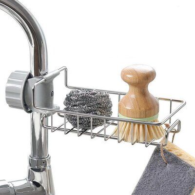 Stainless Steel Kitchen Sink Caddy Organizer