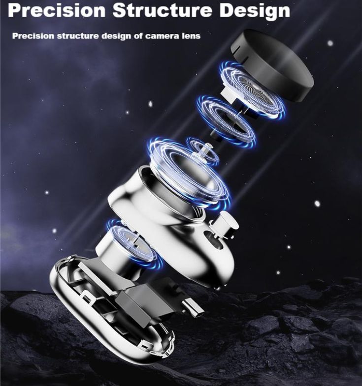 Mini Portable Electric Shaver for Men – USB Rechargeable Travel Beard Trimmer with Stainless Steel Blades