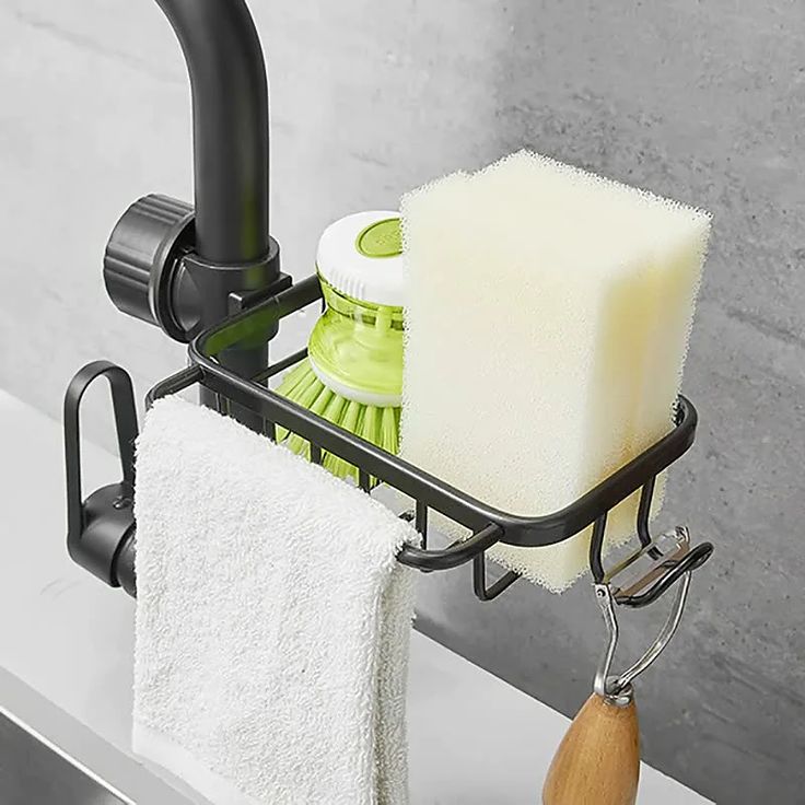 Stainless Steel Kitchen Sink Caddy Organizer